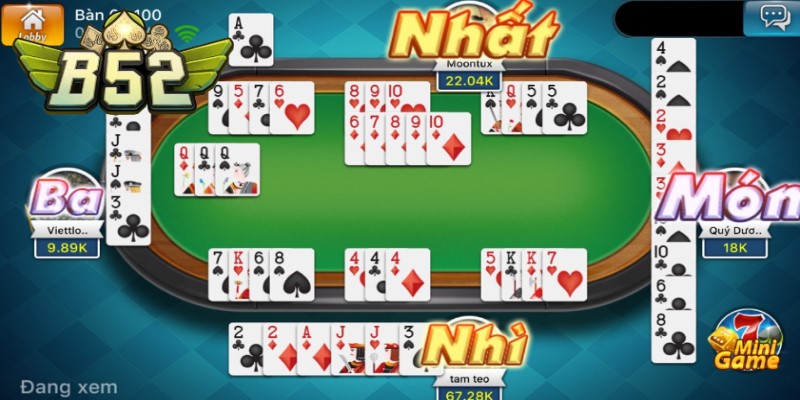 Phỏm là gì - Ý nghĩa của từng thuật ngữ xuất hiện trong game bài 